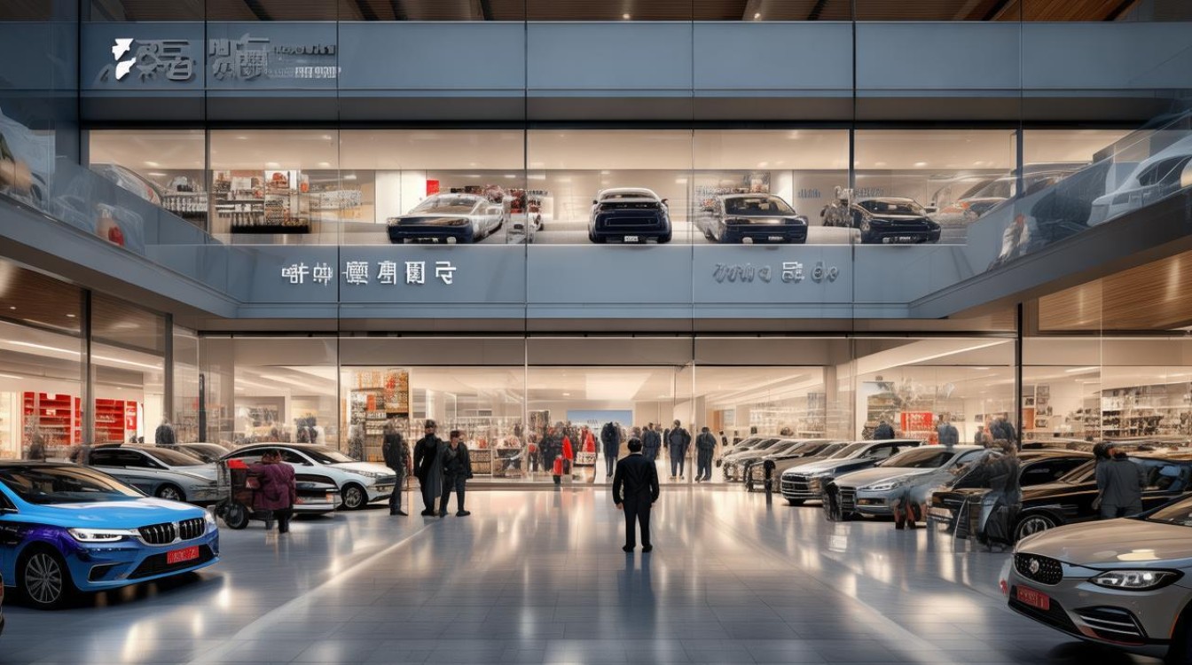 国外的汽车4s店